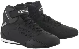4116-0005-12 Alpinestars Sektor Vent Black Shoes Size 10.5