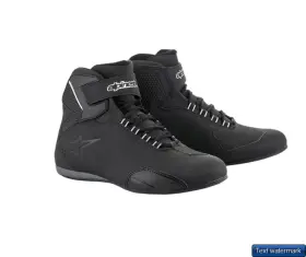 4119-0105-07 Alpinestars Sektor Waterproof Riding Shoe Black Size 8