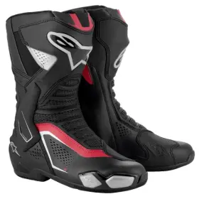 4121-0571-46 Alpinestars Smx-6 V3 Vented Boots 11.5 Black/silver/red