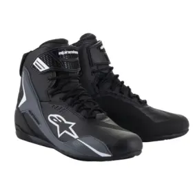 4123-5790-09 Alpinestars Faster-4 Drystar Riding Shoes 9 Black