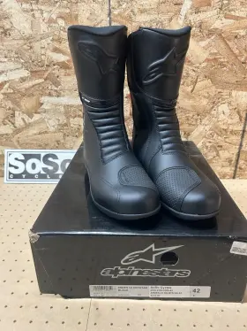 4153-0105-42 Alpinestars Andes V2 Drystar Boots Black Sz 42 8 Us