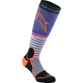 4701524-1207-m Alpinestars Mx Pro Socks Md Purple