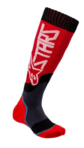 4701920-32-l Alpinestars 4701920-32-l/xxl Mx Plus-2 Socks Large Red/white