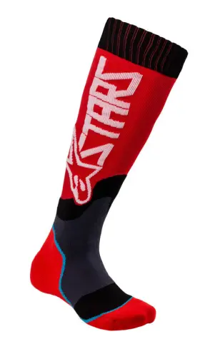 4701920-32-s Alpinestars Mx Plus-2 Socks Red/white Medium