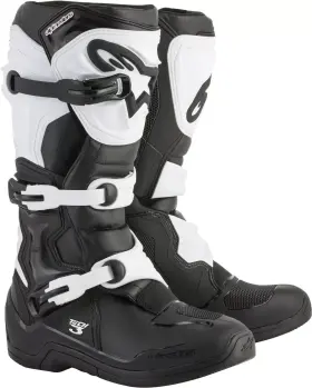482-04216 Alpinestars Tech 3 Boots Black/white Size 16 482-04216-used