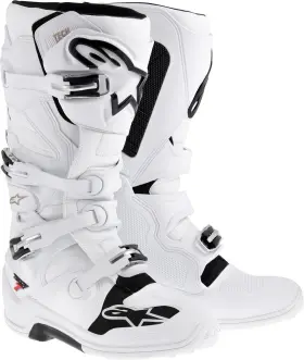 482-20311 Alpinestars Tech 7 Mx Motocross Offroad/dirt Bike Boots Size 11 White New
