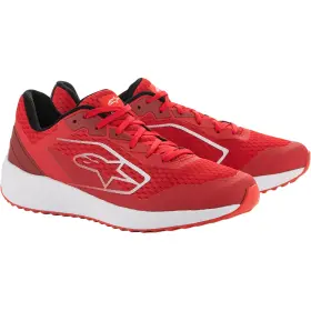 482-70112 Alpinestars Adults Meta Road Shoes Red/white Size 12 - 482-70112-used
