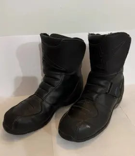 49730 Alpinestars Alpine Stars Ridge Waterproof Motorcycle Boots Size 9 Good Condition
