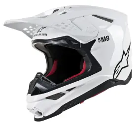 8300719-2180-xl Alpinestars Supertech M8 Solid Helmet X-large White Glossy 8300719-2180-xl Alpinestars Supertech M8 Solid Helmet X-large White Glossy