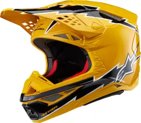 8300823-1414-m Alpinestars Supertech M10 Helmet - Ampress Mips Gloss