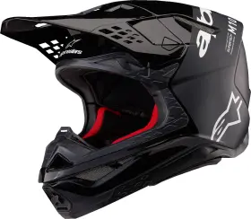 8301023-1310-xs Alpinestars Supertech M10 Helmet - Flood Mips Black/dark Gray Xs Fits 8301023-1310-xs Alpinestars Supertech M10 Helmet - Flood Mips Black/dark Gray Xs Fits