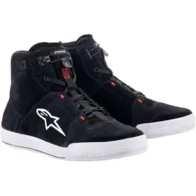 Ast-2512322-1054-11 Alpinestars Open Box Adult Chrome Motorcycle Shoes Black/grey/red Size - 11