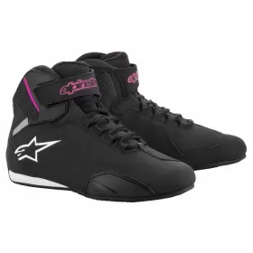 Ast-2515719-1039-9 Alpinestars Open Box Womens Stella Sektor Motorcycle Shoes Black/pink - 9