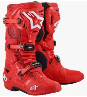 En13634 Alpinestars 2d17 Tech 10 Mx Boots - Red Size 12