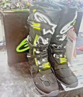 Mbts22901-10 Alpinestars Triumph - Tech7 Mx Boots-size 10 #mbts22901-10