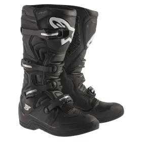 482-30109 Alpinestars Mx Riding Boots Tech 5 Microfiber/polymer Black Alum./plastic Buckle Mens 9 Pai