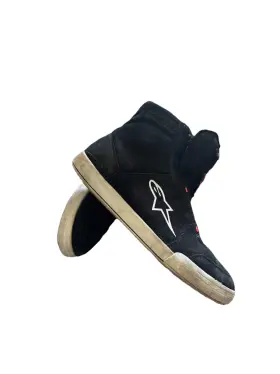 2512322-1054-12 Alpinestars Spa Motorcycle Shoes Chrome - Streetstyle Urban City With Lace Closure