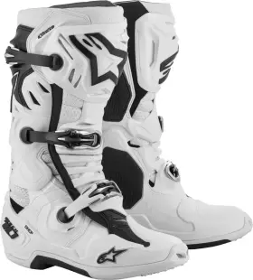 2010520-20-8 Alpinestars Wps482-01608 482-01608 Tech 10 Supervented Boots White Sz 08