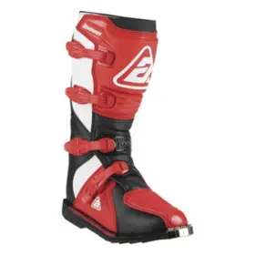 446625 Answer Ar1 Adult Race Boots - Black/red Size 7