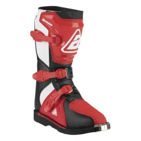 446642 Answer Ar1 Youth Race Boots - Black/red Size 2