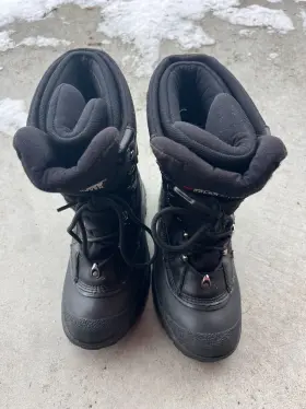 7-8us Baffin 059781770954 Boots Womens Insulated Snow Black Lightly Used