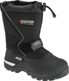 4820-0068-001 Baffin Inc 4 Mustang Youth Boots Black