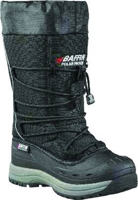 P-4510-1330-001-11 Baffin Womens Snogoose Black Snow Boots Us Size 11