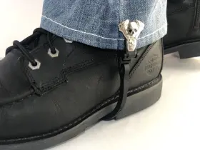 Biker Boot Straps Bbs/mh6 6 Inch Motor Head / Pant Leg Biker Boot Straps Bbs/mh6 6 Inch Motor Head / Pant Leg