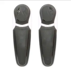 3430-0492 Black Alpinestars Smx Plus Motorcycle Boots Toe Slider Replacement White New