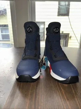 76225a80932 Bmw Riding Boots Men S Size 10.5 Or Eu 44 Blue In Color Twist Style Lace. New