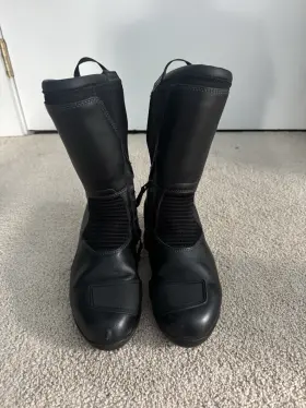 76228541049 Bmw Motorrad Allround Leather Biker Boots Us 7