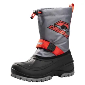84-5112 Castle X Childs Red/grey Element Boots -