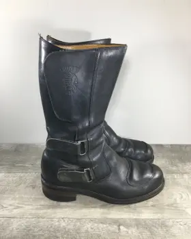 27862 Chippewa Black Leather Odessa Euro Rally Motorcycle Riding Mens Boots 11.5 27862 Chippewa Black Leather Odessa Euro Rally Motorcycle Riding Mens Boots 11.5
