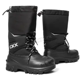 033364 Ckx Black Muk Lite Evolution Snowmobile Boots Mens Size 8