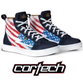 106800b Cortech 2024 Slayer Limited Edition Us Flag Street Motorcycle Shoes - Pick Size