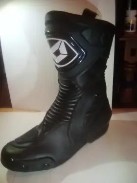 115807 Cortech Apex Rr Motorcycle Racing Boots Sz13 Black