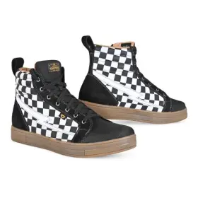 8515-4015-13 Cortech Slayer Canvas White Checker Gum Shoes Black/white 13 8515-4015-13 Cortech Slayer Canvas White Checker Gum Shoes Black/white 13
