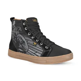 8515-5055-10 Cortech Slayer Limited Edition Boardtrack Riding Shoes 10 Black/gray