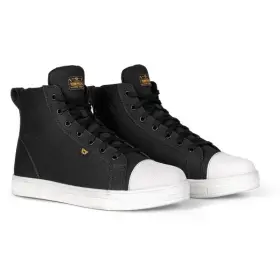 8518-2107-44 Cortech Menace Riding Shoes 10 Black/white