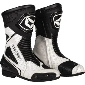 8593-0109-44 Cortech Speedway Collection Apex Rr Air Vented Boots Black/white
