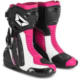 8594-1117-39 Cortech Womens Adrenaline Gp Boots - Rubine 7