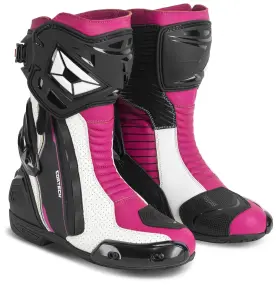 8594-1117-41 Cortech Adrenaline Gp Ventilated Performance Rr Womens Boots 8.5