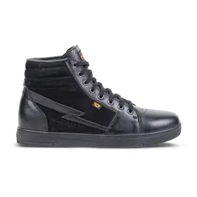 8662-0105-42 Cortech Slayer Riding Shoes - Black/black 8.5