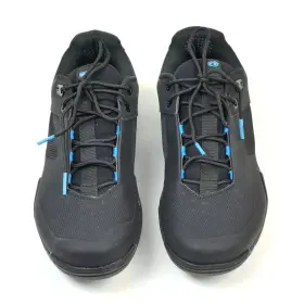 Mel01043a-7.5 Crankbrothers Mallet E Lace Shoes - Black/blue Us 7.5 Open Box