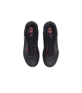 Stl01030a-11.0 Crankbrothers Stamp Lace Flat Shoes - Black/red Us 11