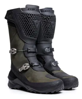 Dainese 051019544490 Seeker Mens Gore-tex Motorcycle Boots Black/army Green 41 Eur