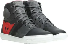 201775216-06d-45 Dainese York Air Black Red Shoes Size 45