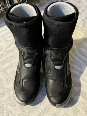 201795223-631-42 Dainese Axial D1 Air Motorcycle Boots 42 Sport Racing Black-black