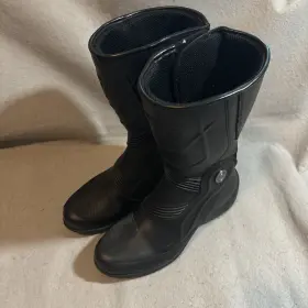 2795088 Dainese Grace Lady Motorcycle Riding Black Leather Boots Us Womens Size 7 Eu 39