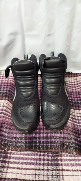 Dyno-c2b Dainese Dianese Dyno C2b Motorcycle Short Boots Tpu Ankle Protection Mens Us 10 Blk